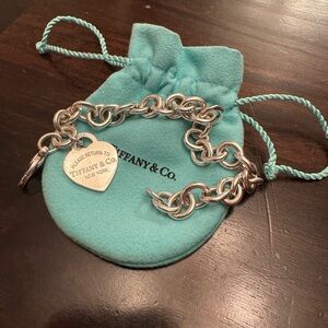Tiffany’s heart tag bracelet